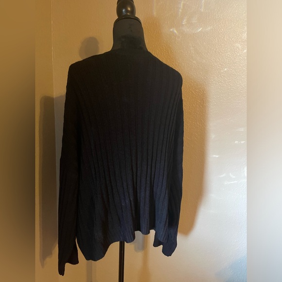 Torrid Black Cardigan Sweater Size 5 - Picture 4 of 5